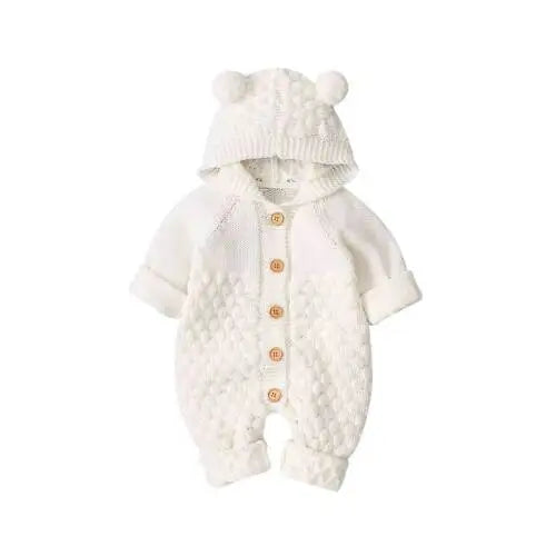 Unisex Knitted Onesie 0-24M