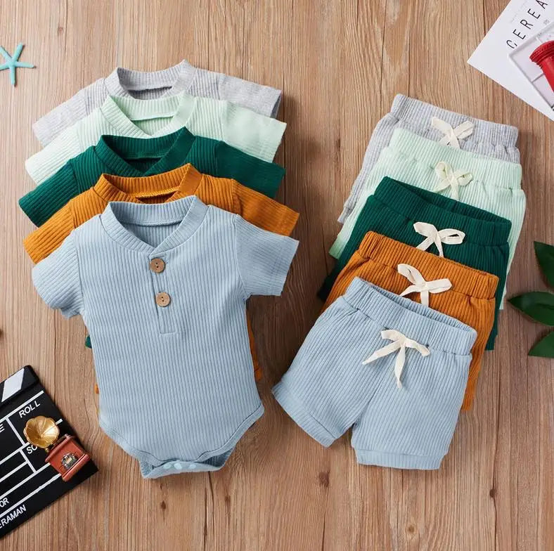 Baby Boy Girl Casual Set 3M- 18M