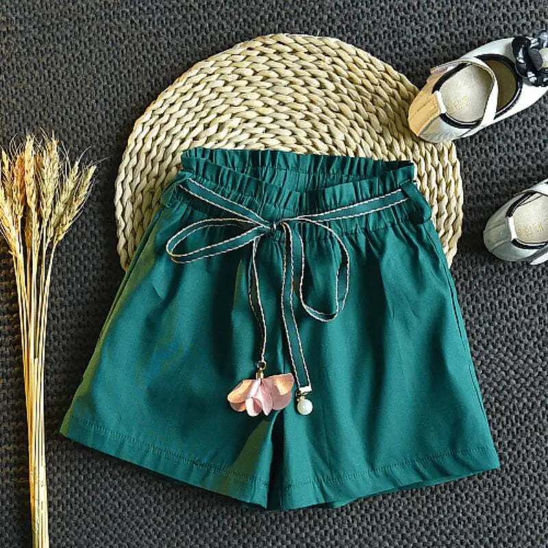 Girls 2PCS Sets Chiffon Flower Print Set 12M-  4T