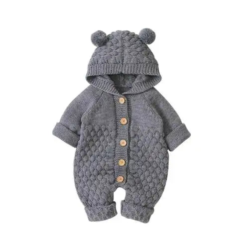 Unisex Knitted Onesie 0-24M