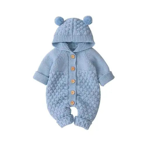 Unisex Knitted Onesie 0-24M