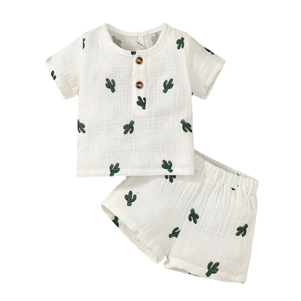 Boy Casual Cactus Set 3M-3T
