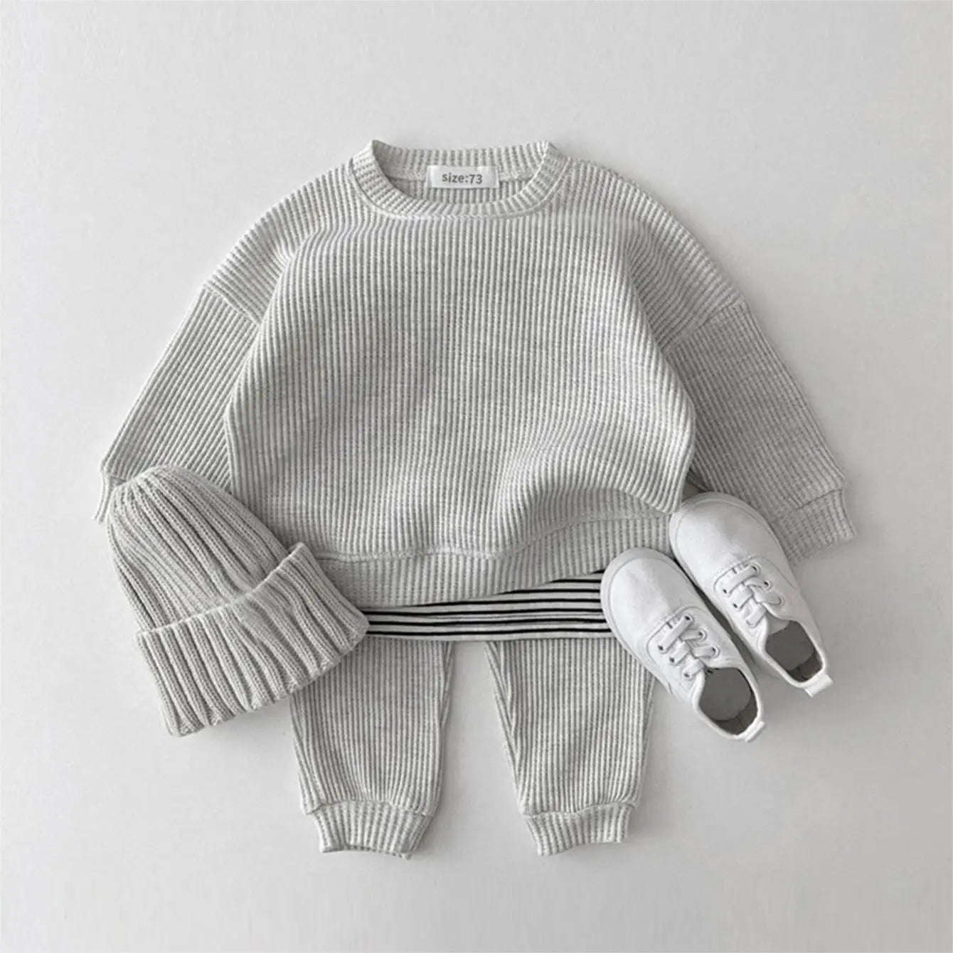 Unisex Cotton Sweatshirt and Pants Set 6M-3T