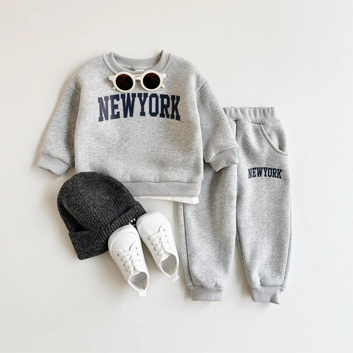 NEW YORK Athletic Suit Set 9M-4T