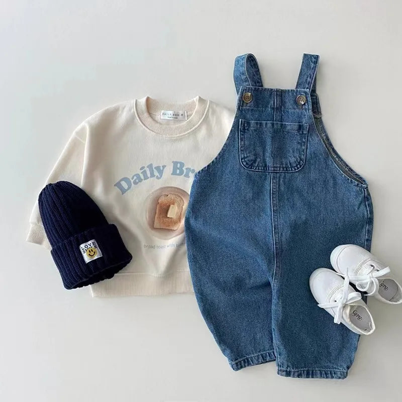 Denim Overalls