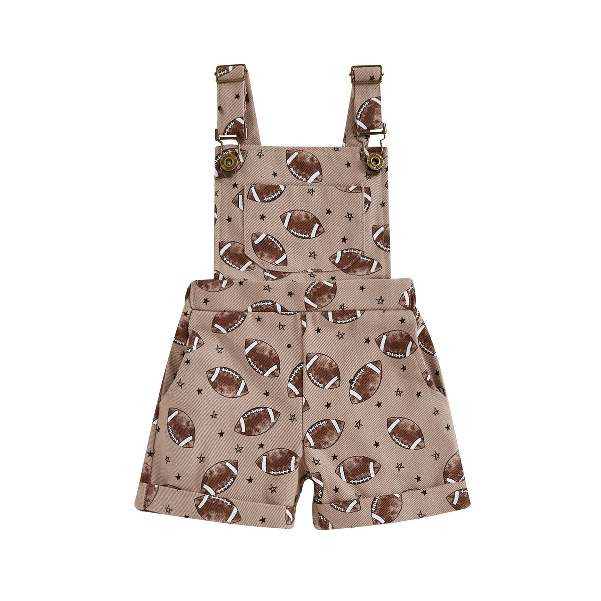 Unisex Printed Overalls 18M-6T