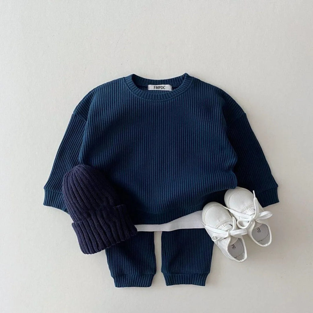 Unisex Cotton Sweatshirt and Pants Set 6M-3T