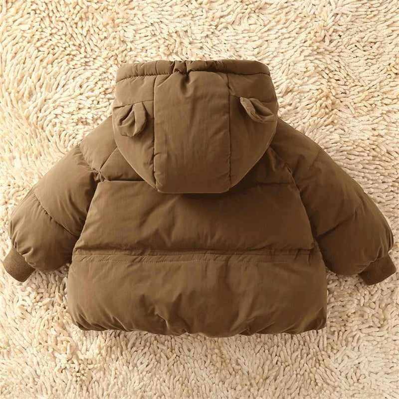 Unisex Hooded Winter Coat 12M-5T