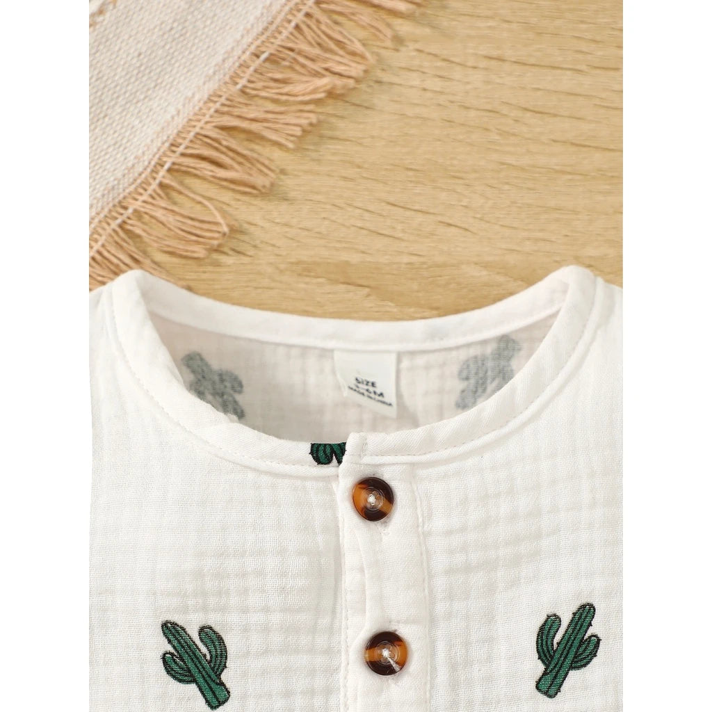 Boy Casual Cactus Set 3M-3T