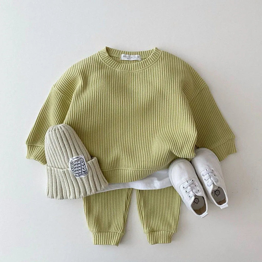 Unisex Cotton Sweatshirt and Pants Set 6M-3T