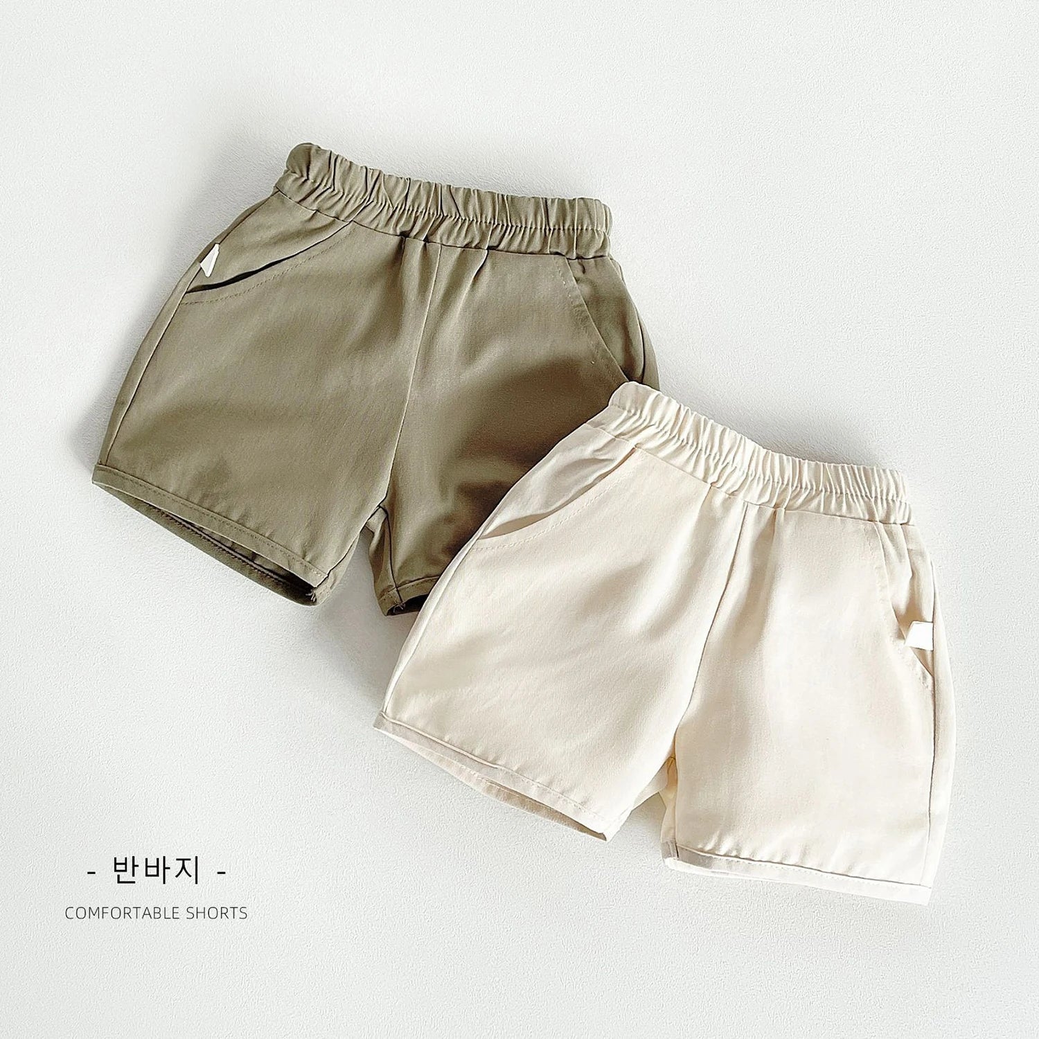 Breathable Cotton Leisure Shorts 9M- 4T
