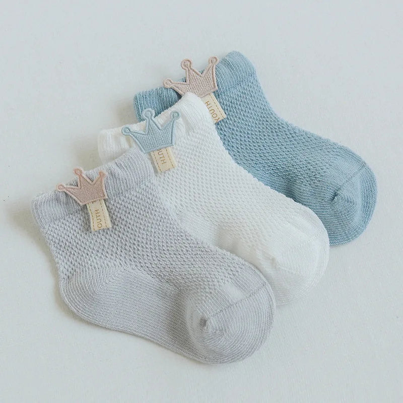 3 Pairs Mesh Socks