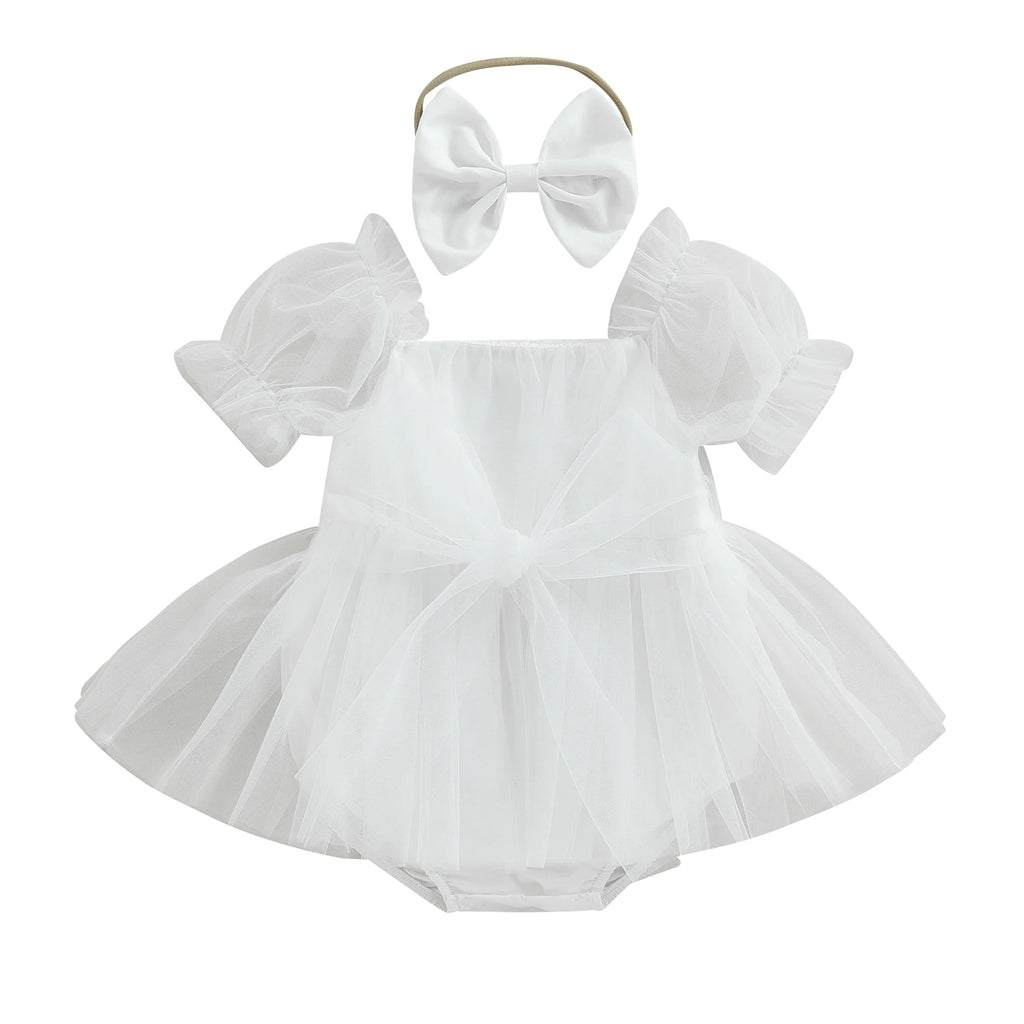 Tulle Dress with Headband Set 6M-24M