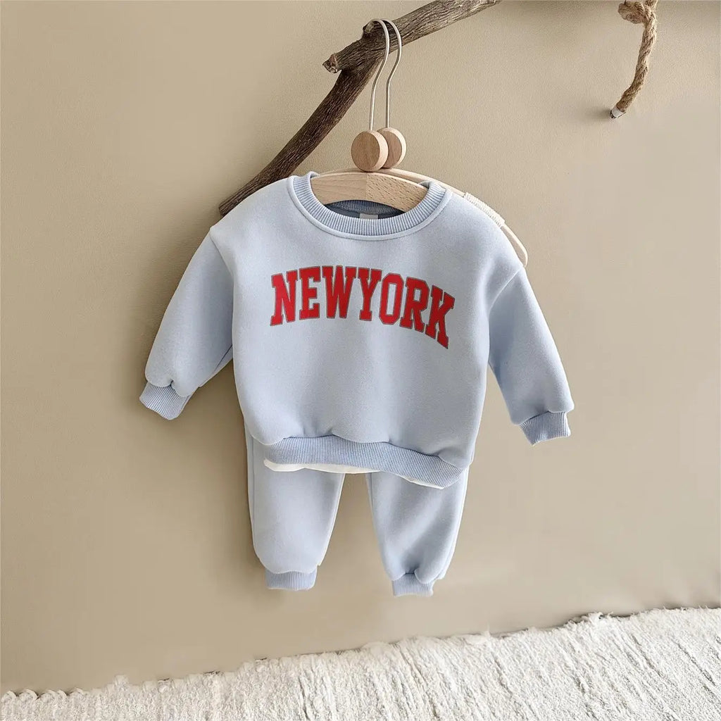 NEW YORK Athletic Suit Set 9M-4T