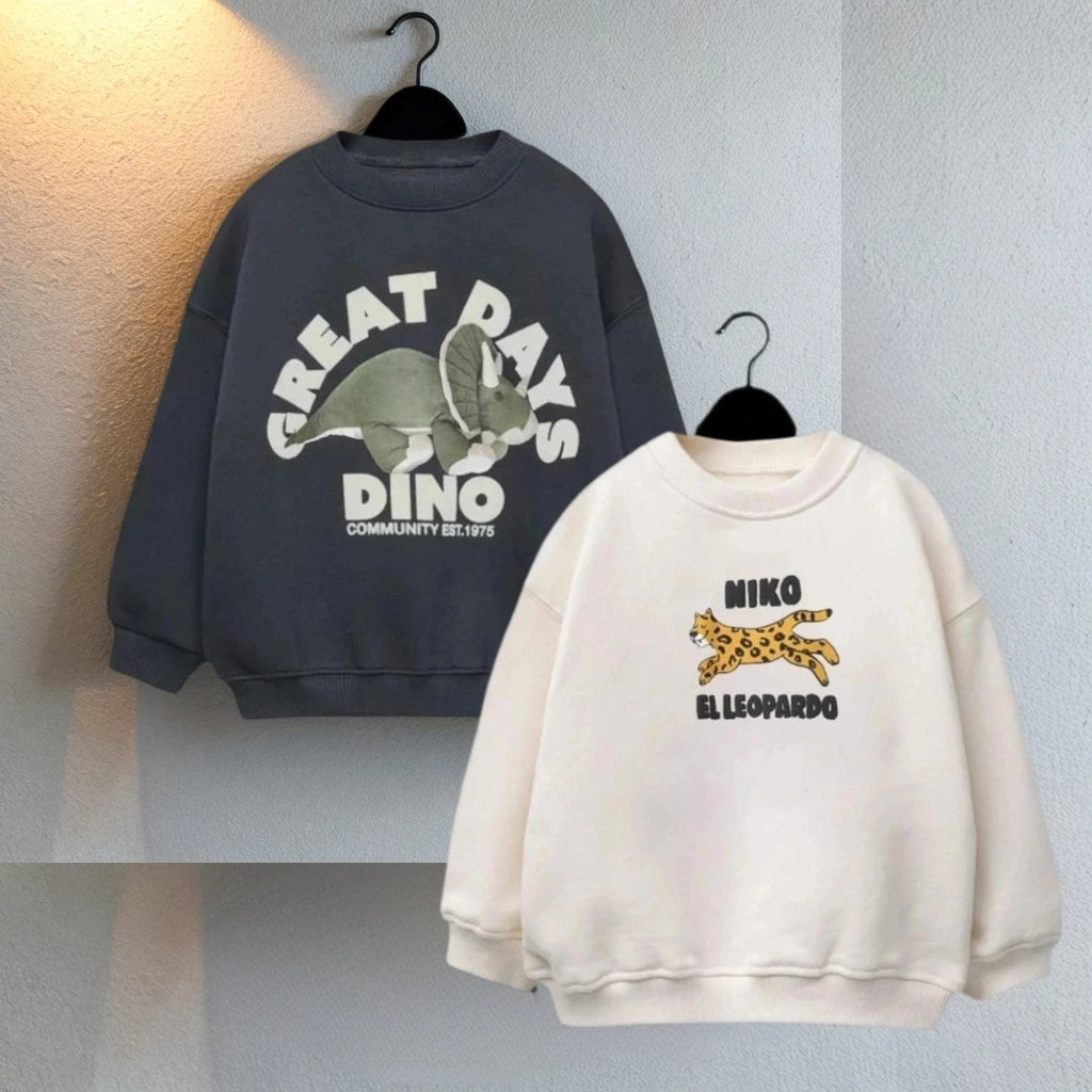 Dinosaur Crewneck Sweatshirt