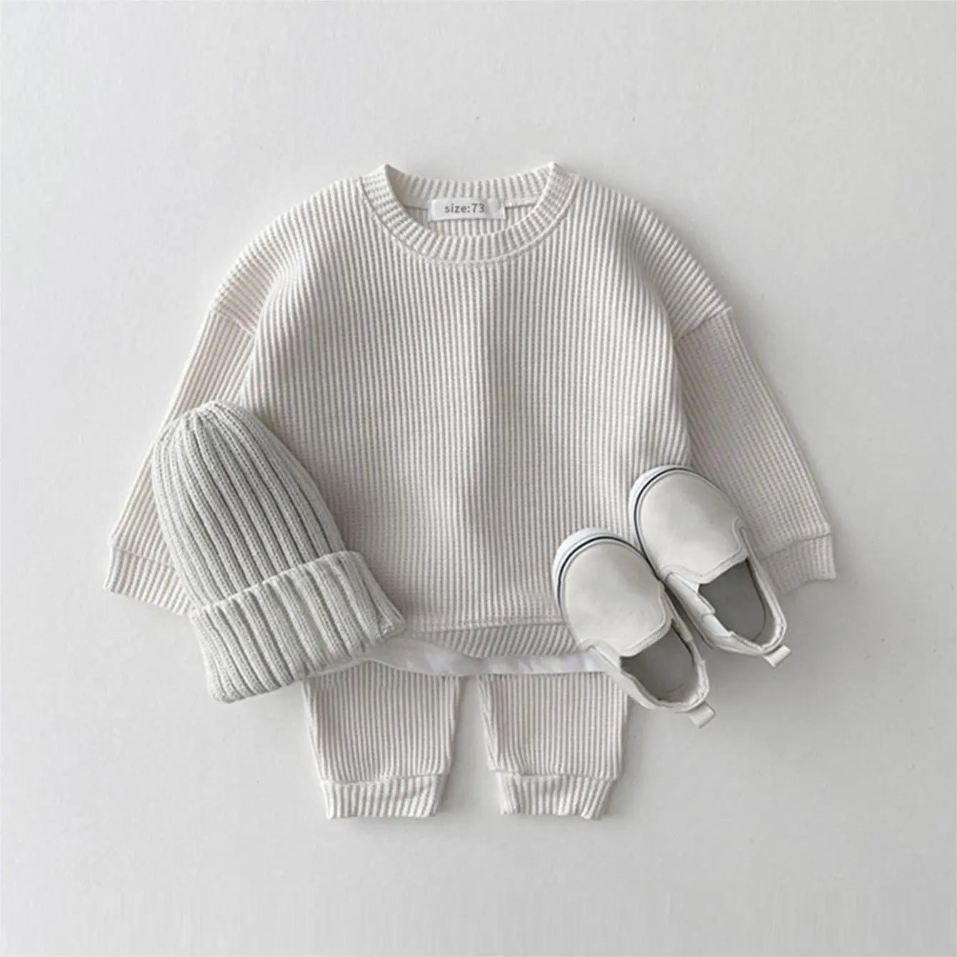 Unisex Cotton Sweatshirt and Pants Set 6M-3T