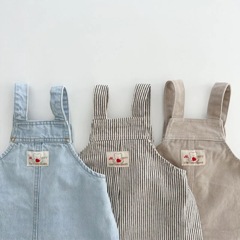 Unisex Denim Overalls 9M-3T