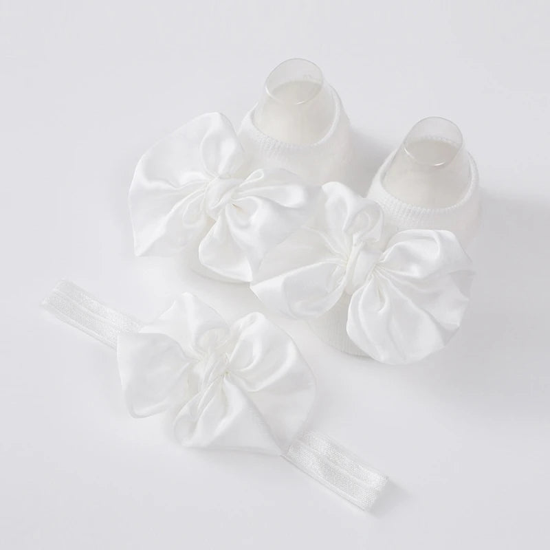 Lace Princess Headband and Socks Set