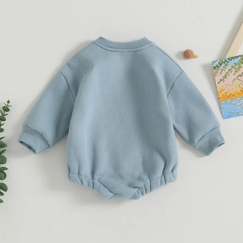 Boys Sweatshirt Onesie 0-18M