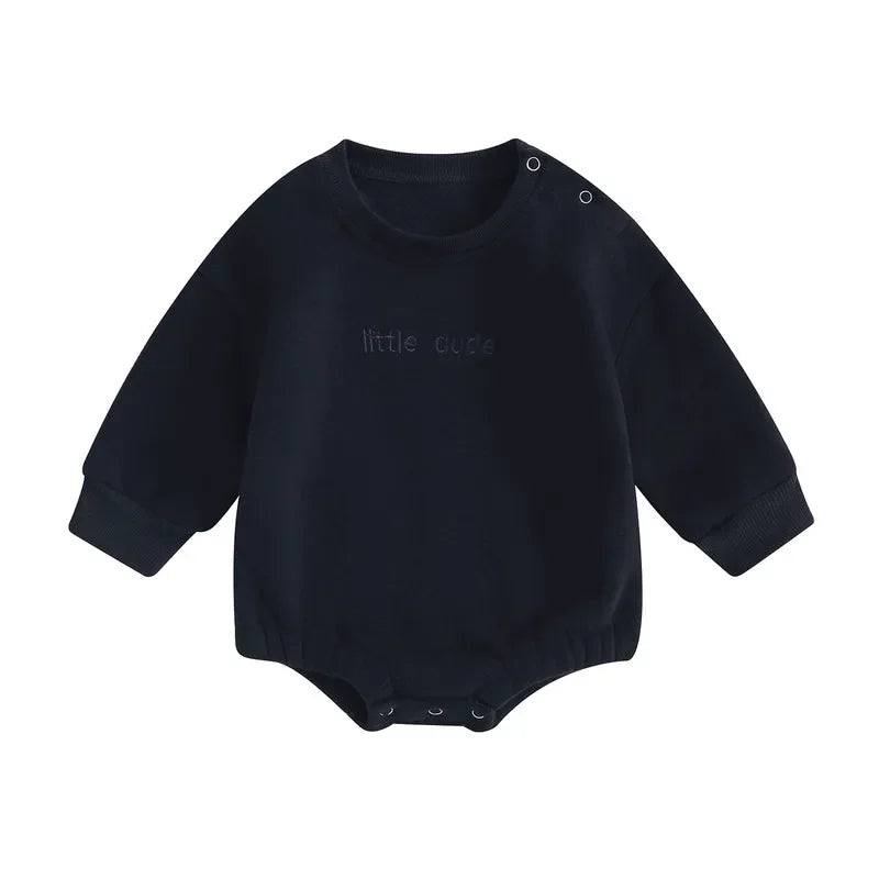 Boys Sweatshirt Onesie 0-18M