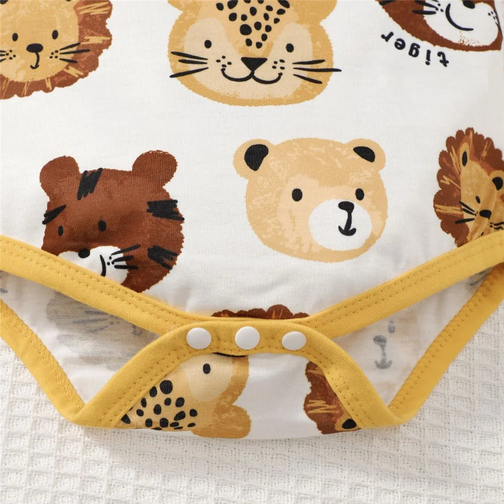 Baby Boy Lion Onesie (Set of 3) Newborn-18M