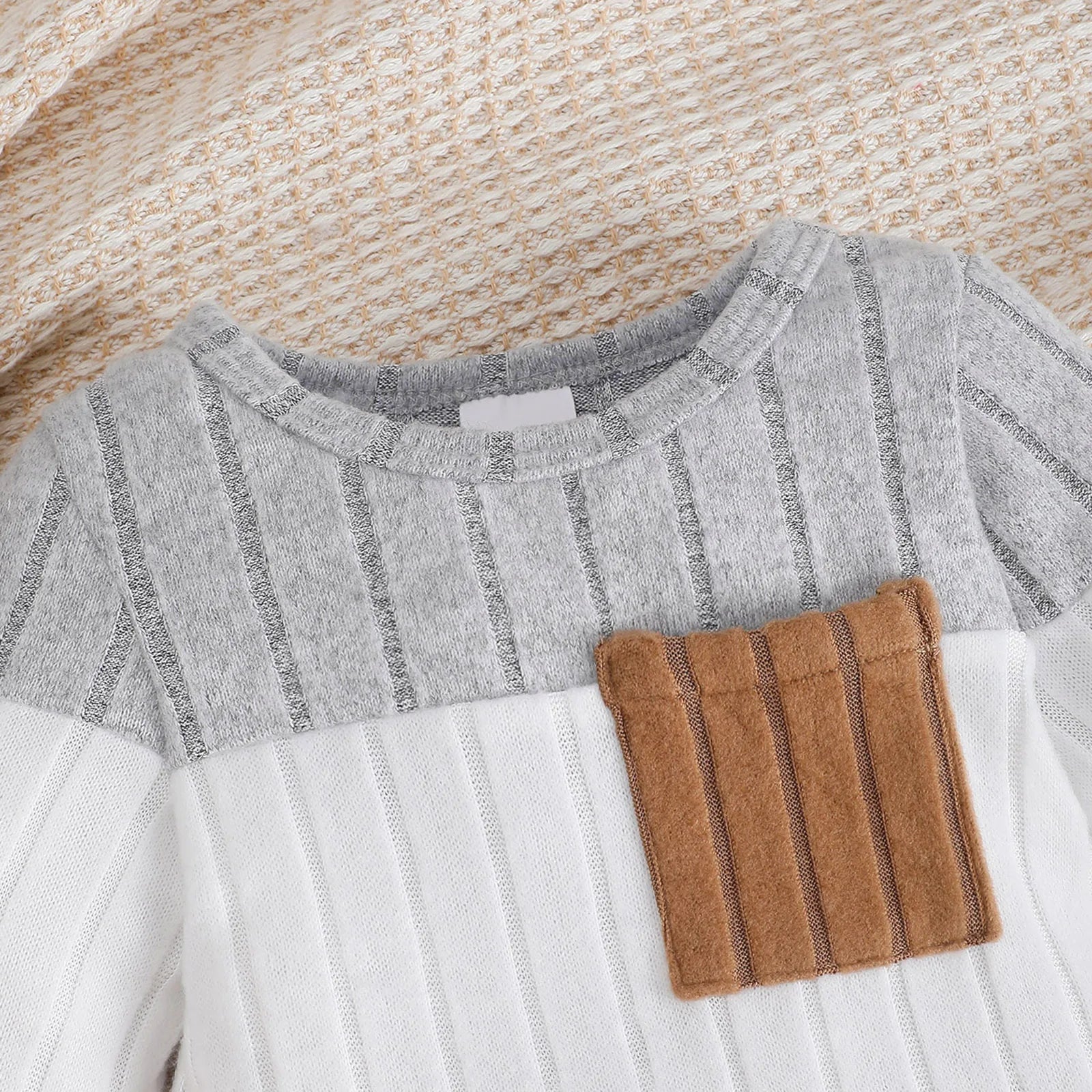 Boys Three Piece Sweater Set with Hat Newborn- 18M