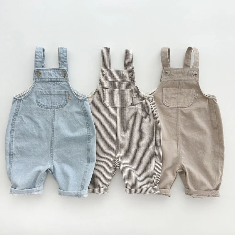 Unisex Denim Overalls 9M-3T