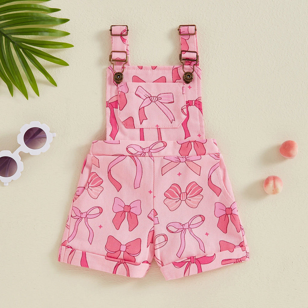 Unisex Printed Overalls 18M-6T