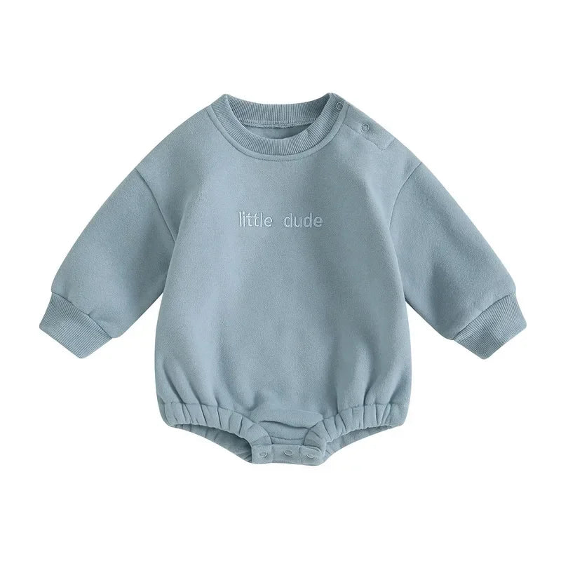 Boys Sweatshirt Onesie 0-18M
