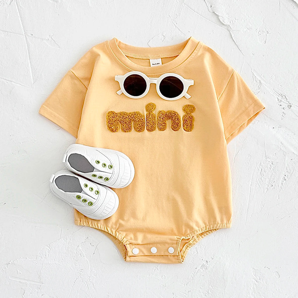 Baby Girl “MINI” Cotton Onesie