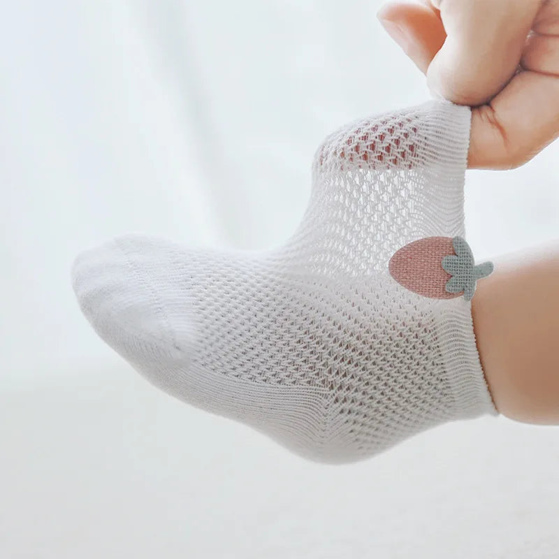 3 Pairs Mesh Socks