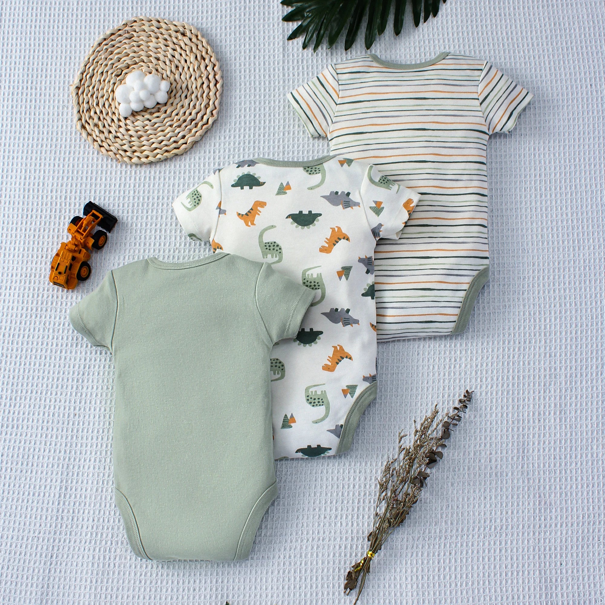 Baby Boy Onesies (Set of 3) Newborn-9M