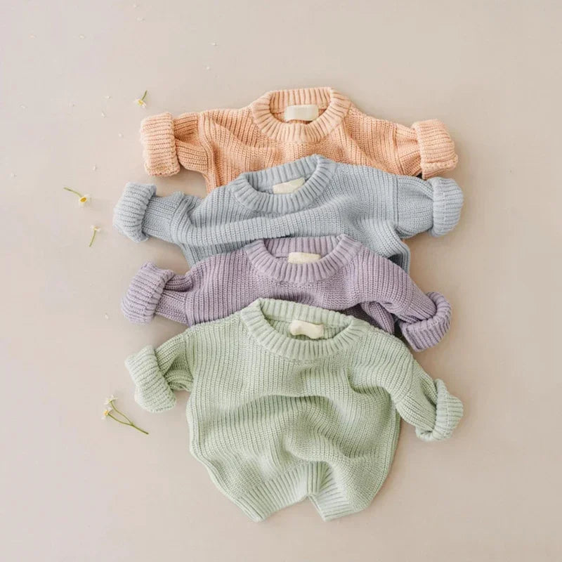 Pullover Knitted Sweater 0-6T