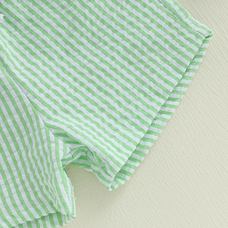 Boy Casual Short Sleeve Tractor Set 6M-3T