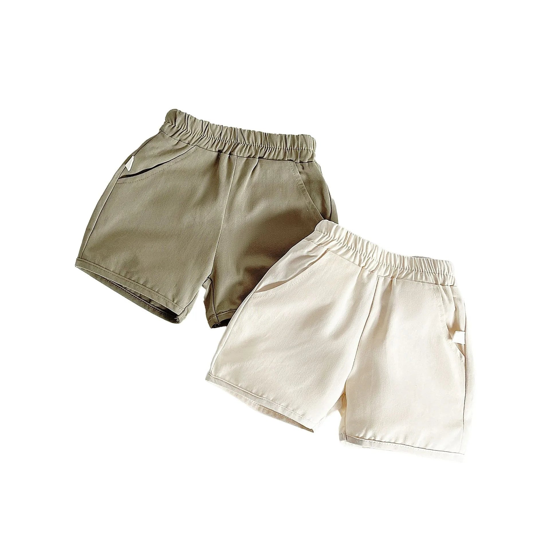 Breathable Cotton Leisure Shorts 9M- 4T