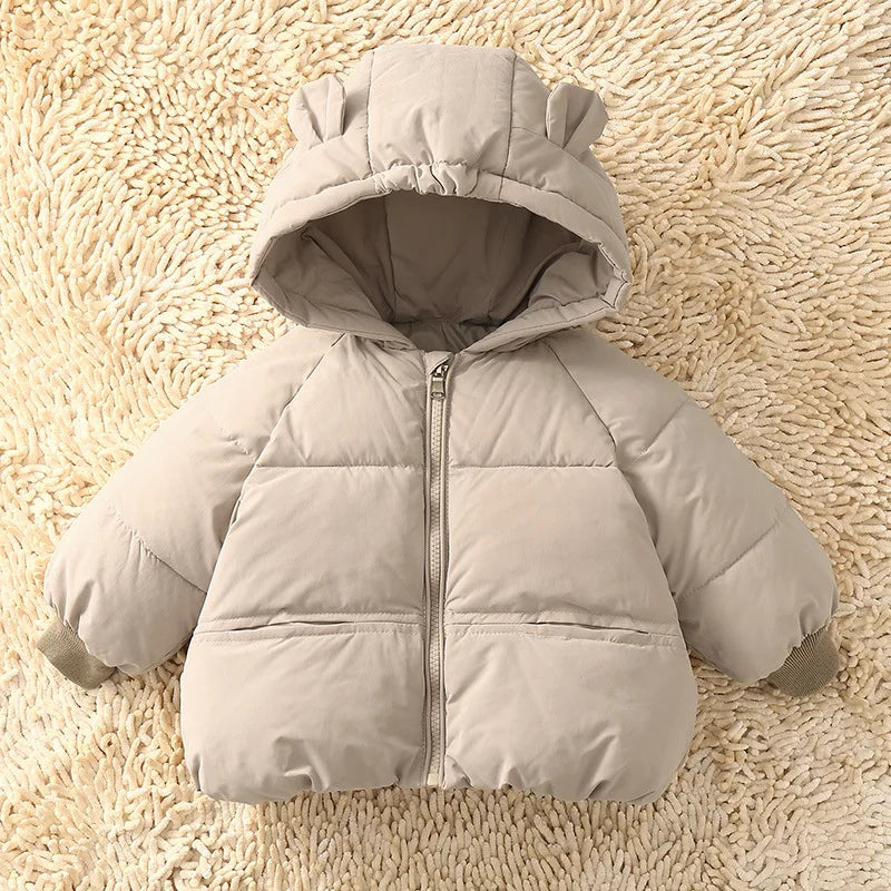 Unisex Hooded Winter Coat 12M-5T