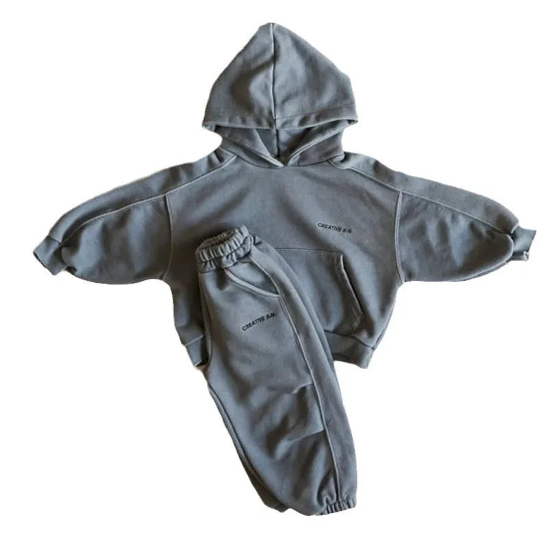 Athletic Hooded Sweatsuit 12M-6T