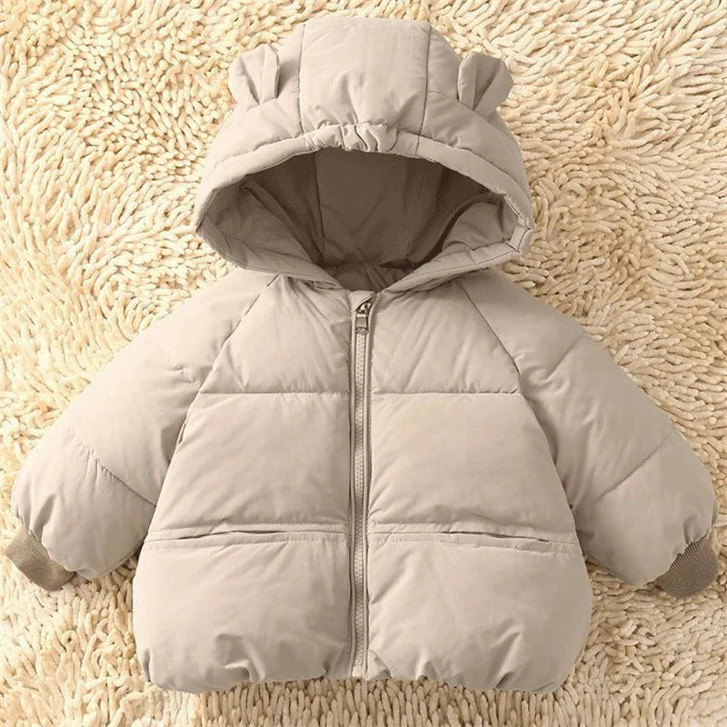 Unisex Hooded Winter Coat 12M-5T