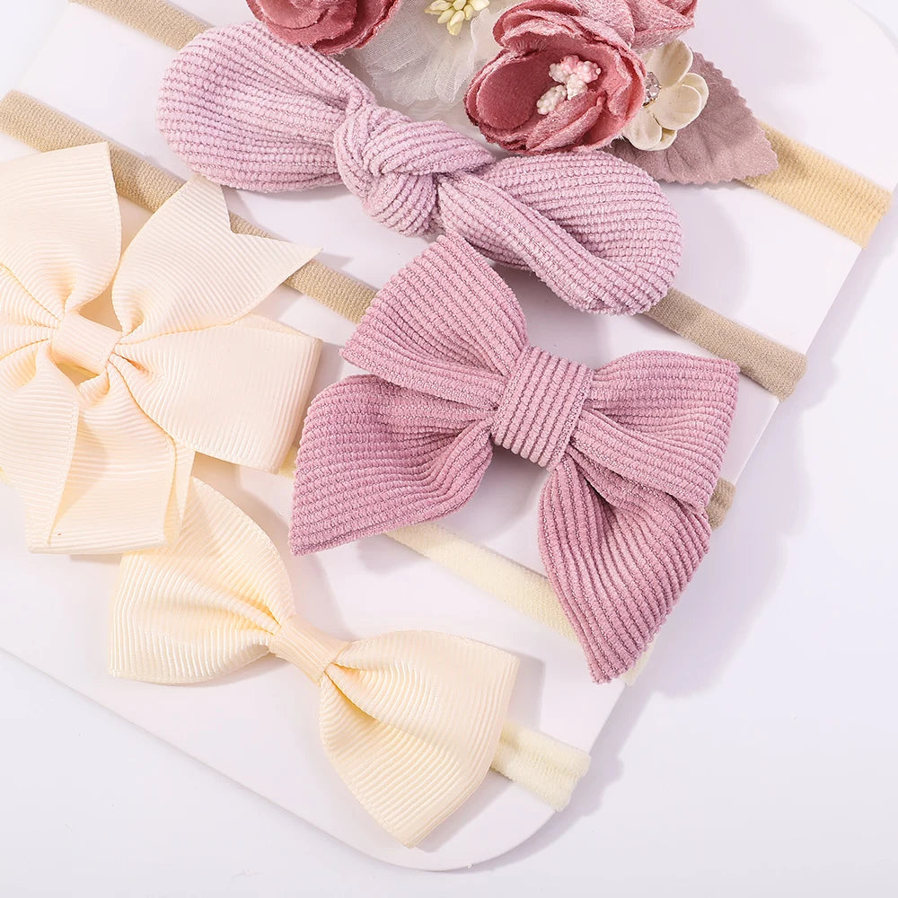 Sweet Nylon Headbands 5pc Sets