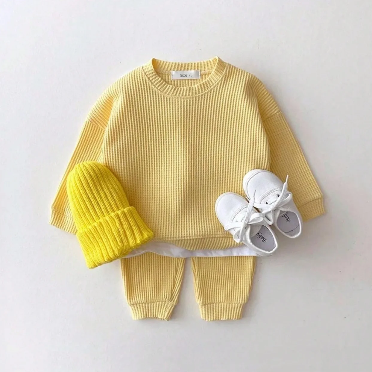 Unisex Cotton Sweatshirt and Pants Set 6M-3T