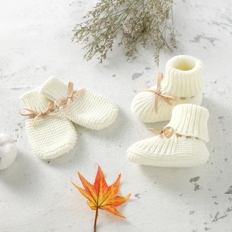 Unisex Onesie Set Onesie+Boots +Mitten and Hat 4PC