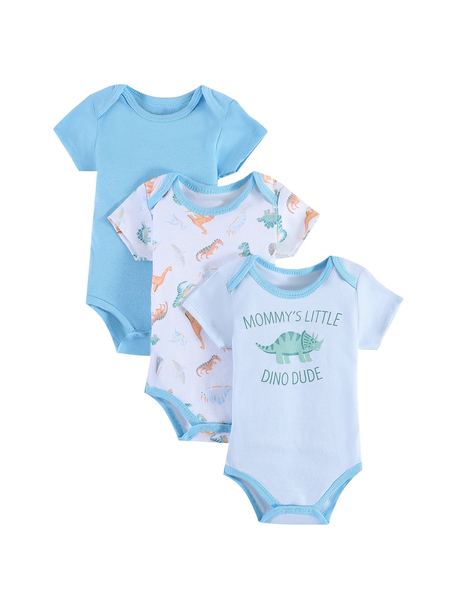 Baby Boy Onesies (Set of 3) Newborn-9M