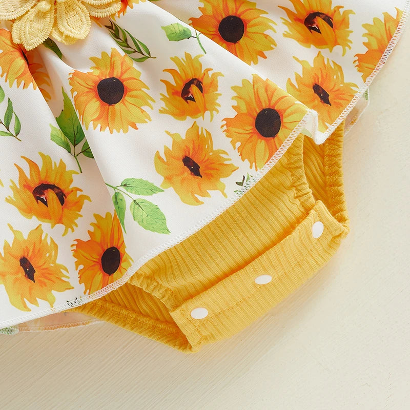 Baby Girl Sunflower Set 3M- 18m