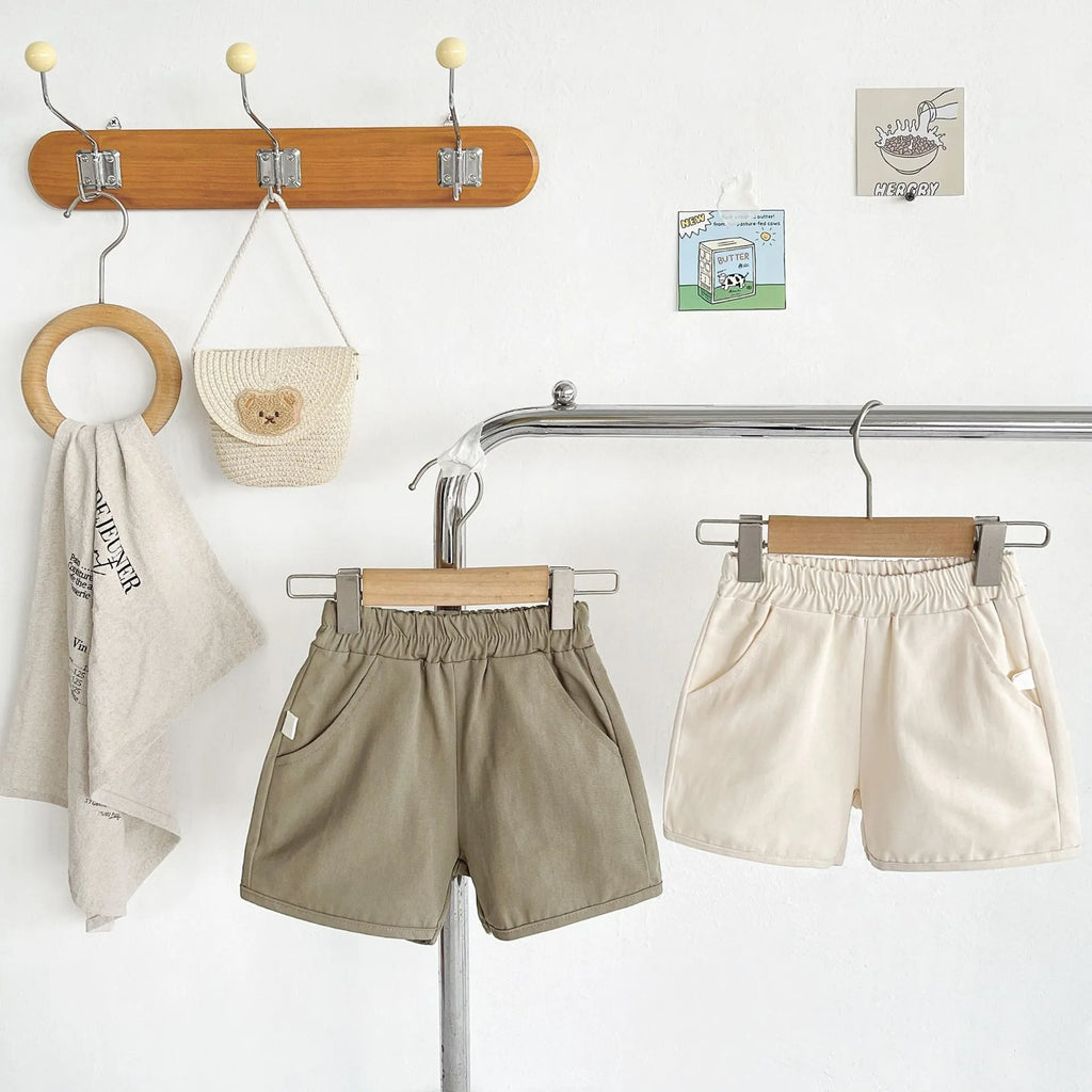 Breathable Cotton Leisure Shorts 9M- 4T