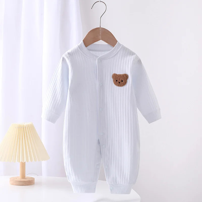 0-24Months Newborn Kid Baby Boy Girl Winter Clothes Knit Warm Baby Romper Sweater Thick Jumpsuit Cute Sweet New Born Outfit