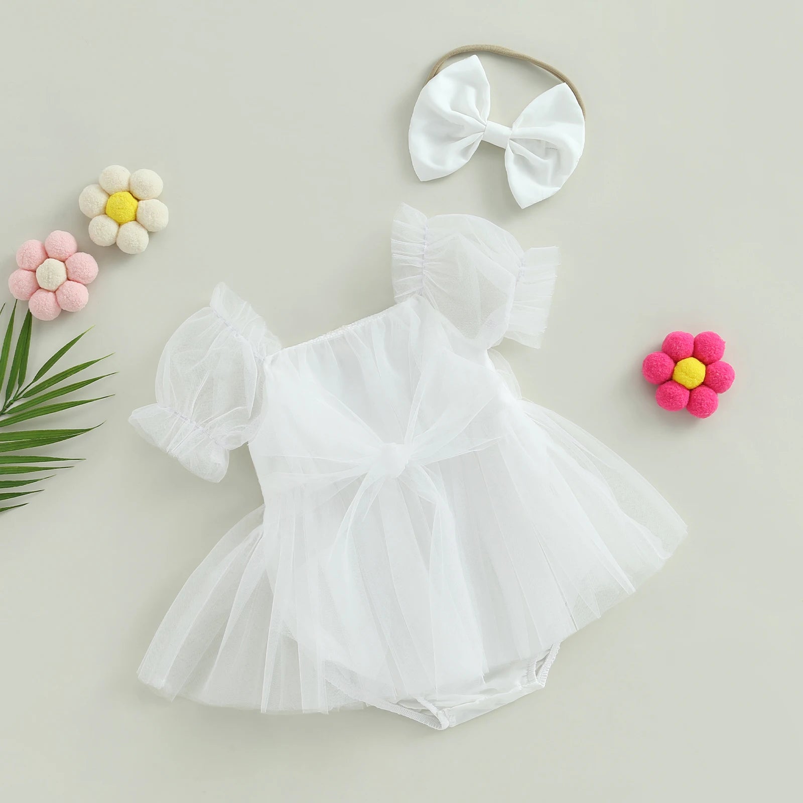 Tulle Dress with Headband Set 6M-24M