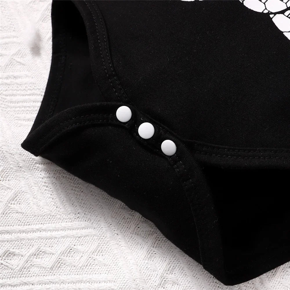 2PCS Baby Boy Bear Onesie 0-9M